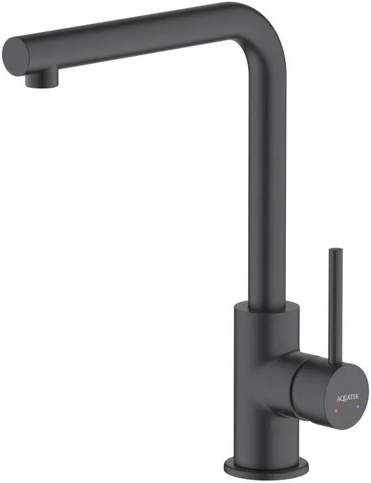 AQ1380MB ЕВРОПА смеситель для кухни, матовый черный