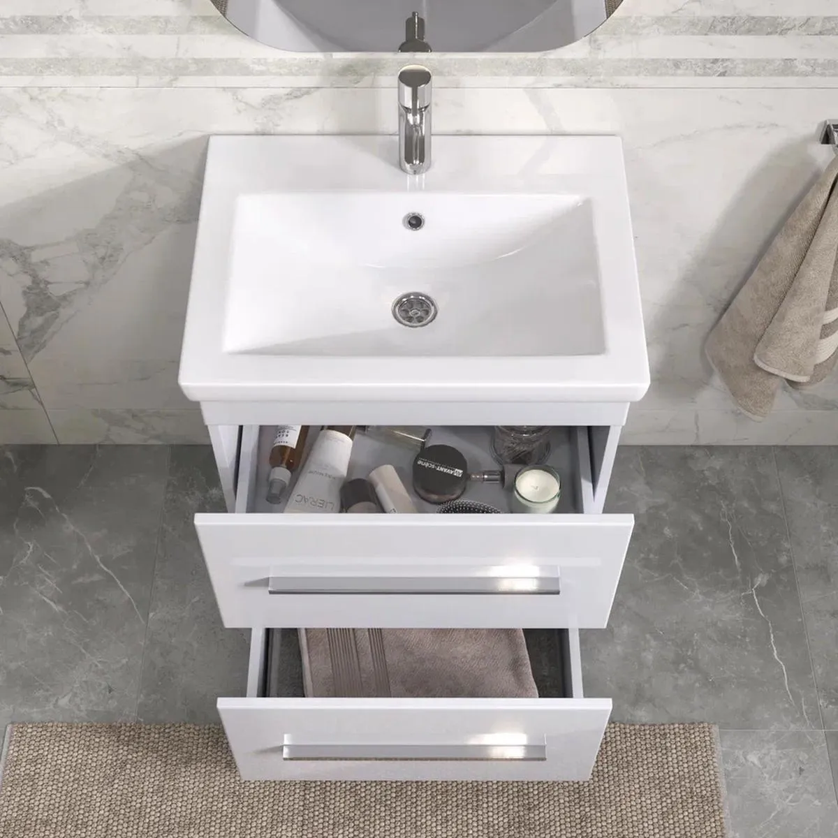 Тумба с раковиной напольная VIGO Land 019, 60 см