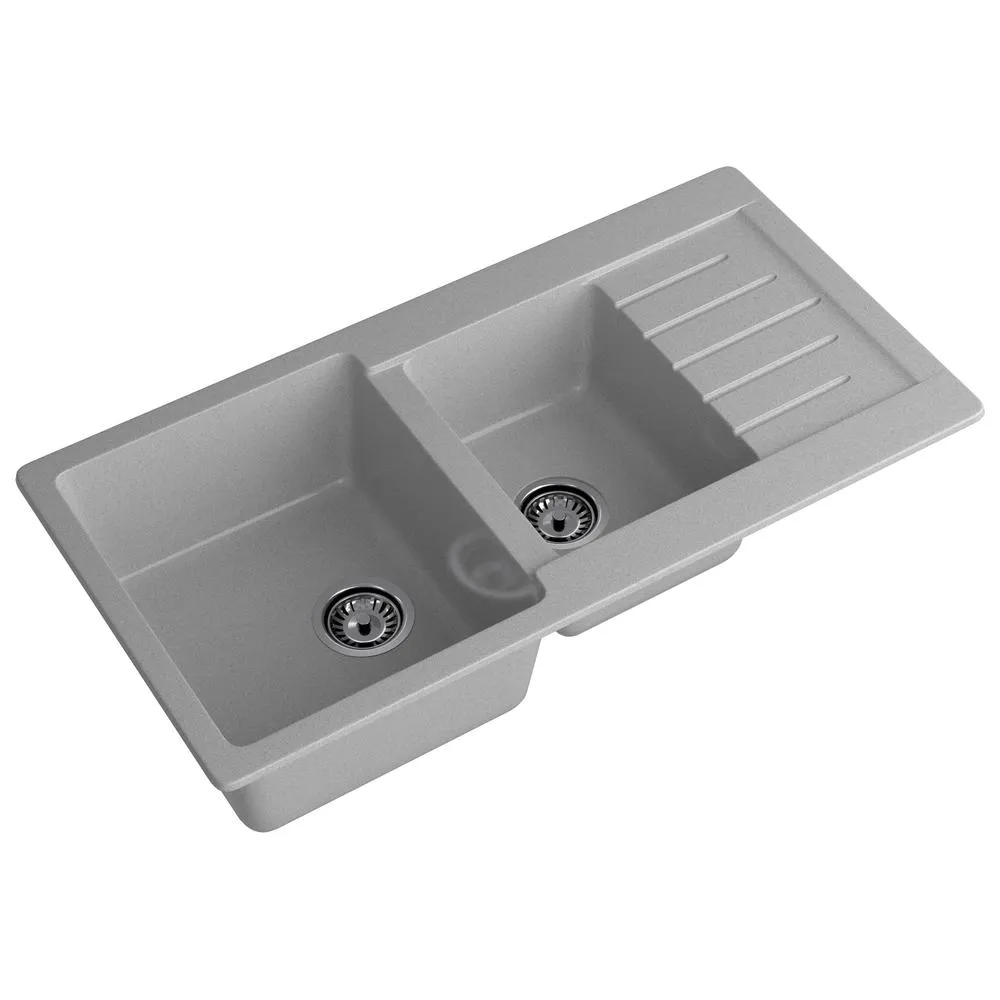 Кухонная мойка GranFest PRACTIK 980KL, серый