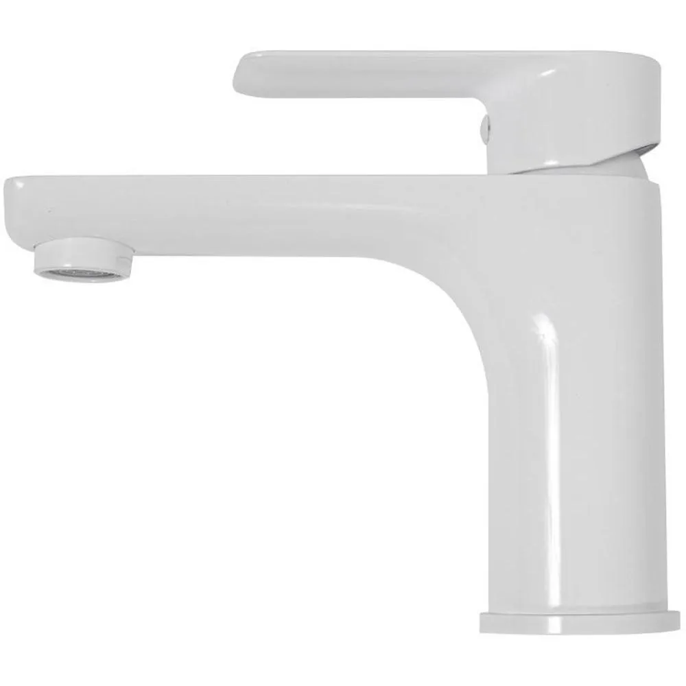 Смеситель для раковины Hansberge H1099WW, белый