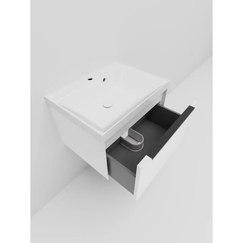 Тумба под раковину подвесная La Fenice SIMPLA FNC-01-SIM-B-60, белая