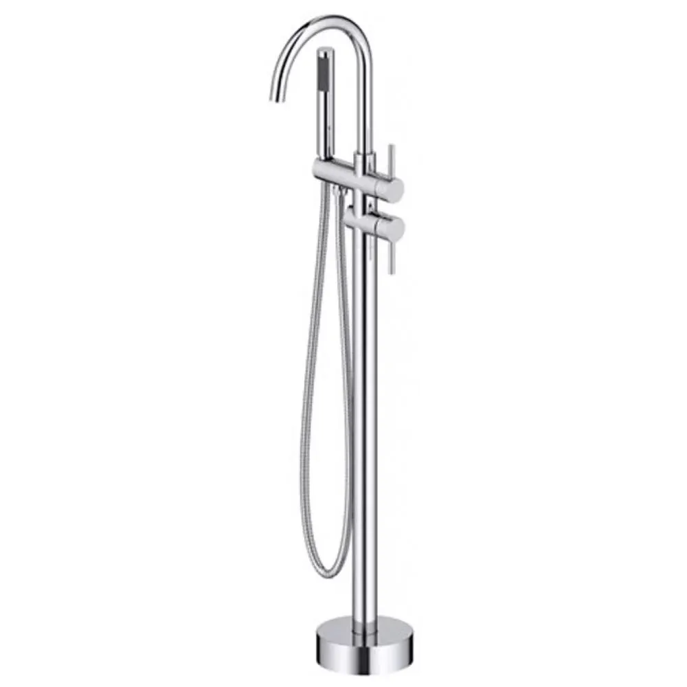 Смеситель напольный для ванны Groсenberg GB900CR, хром