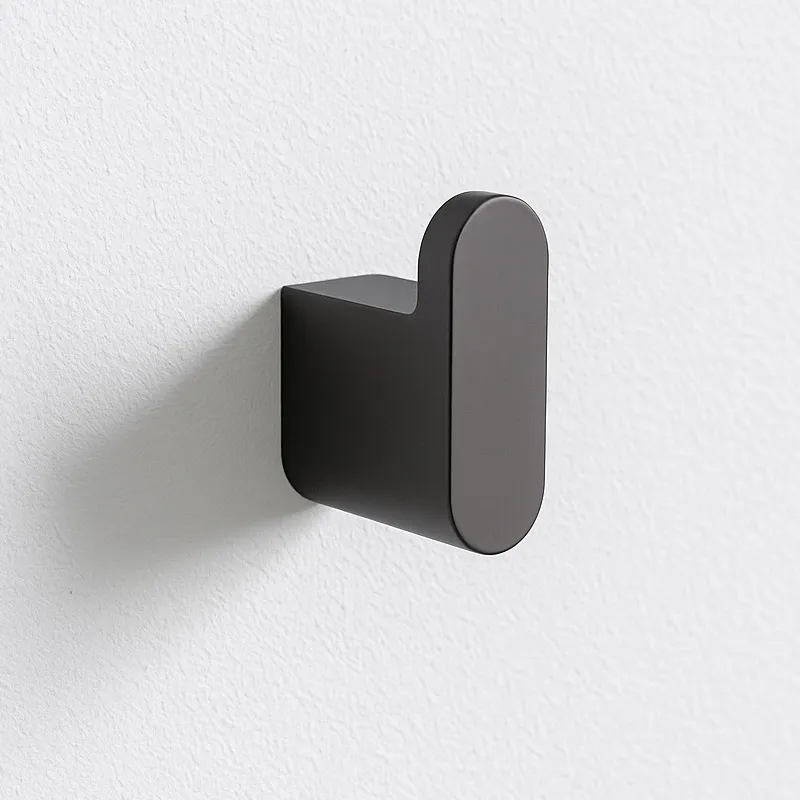 Крючок для ванной комнаты Knotlor RH101GM, оружейная сталь