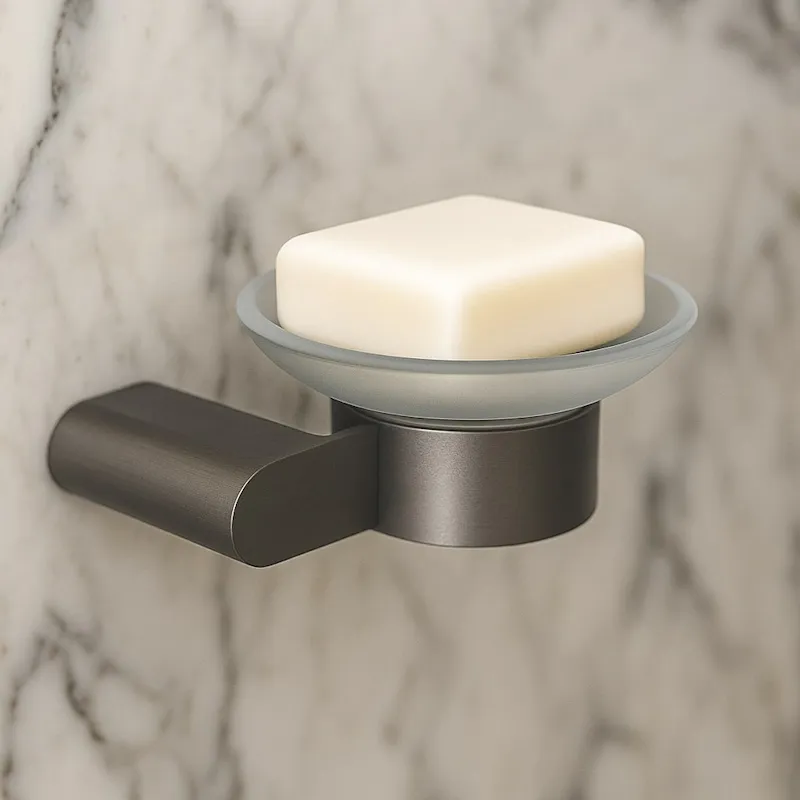 Мыльница Knotlor SD102GM, оружейная сталь