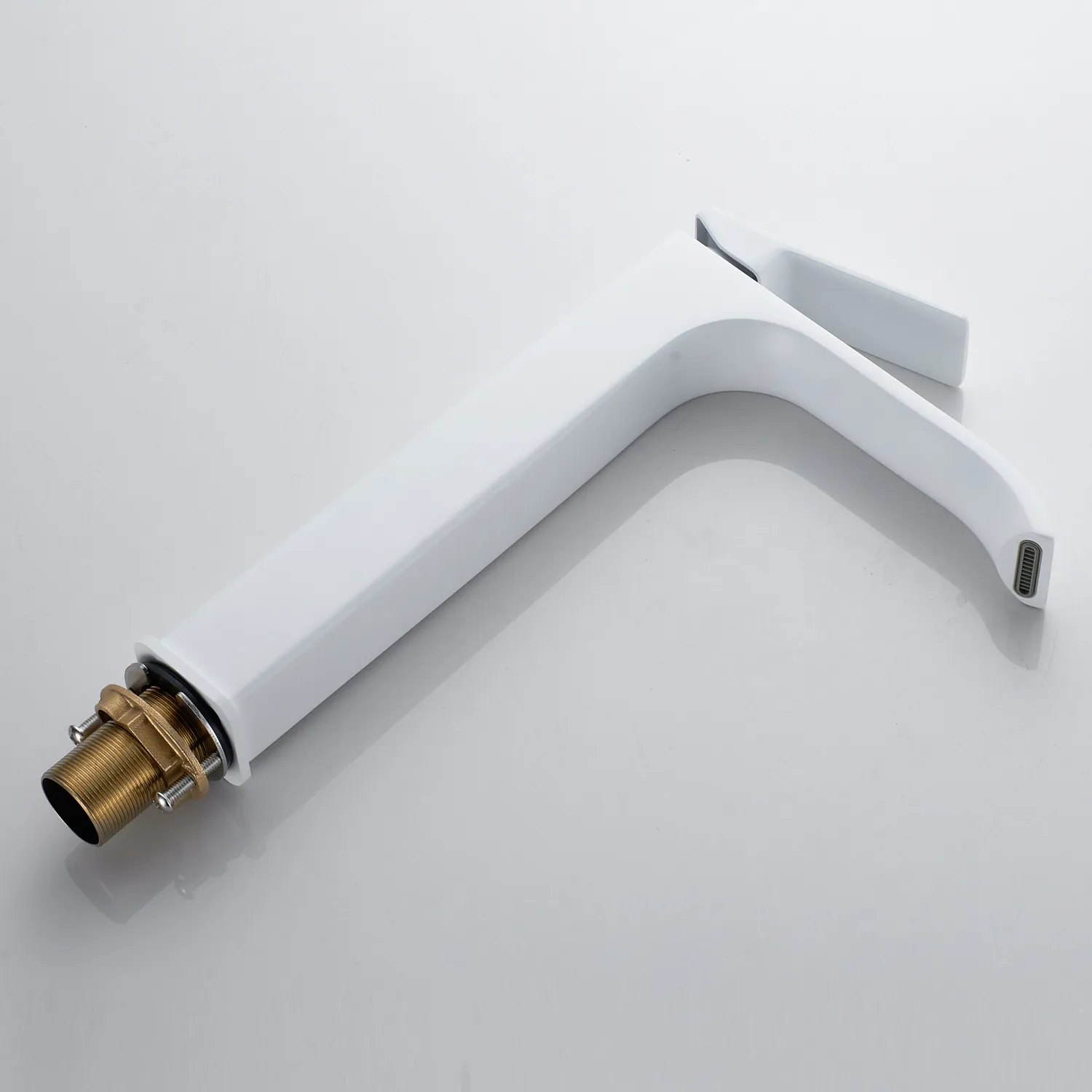 Смеситель для раковины высокий Shevanik S4011C, белый