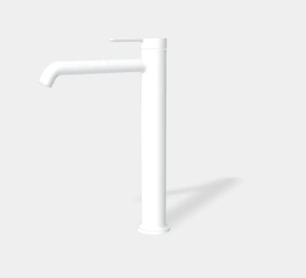 Смеситель для раковины Fima Carlo Frattini Snap, белый матовый (F3111/HBS.1)