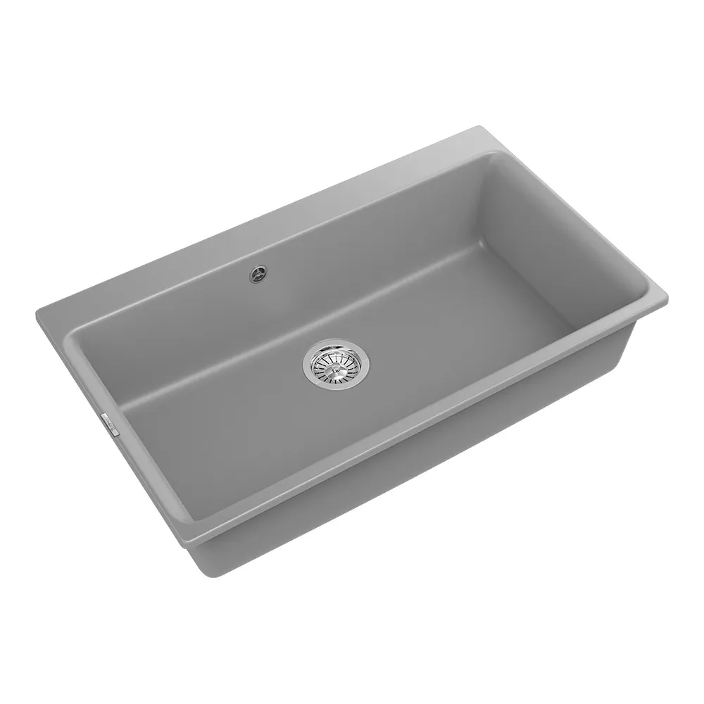 Кухонная мойка Rivelato AXEL Х-90, серый металлик