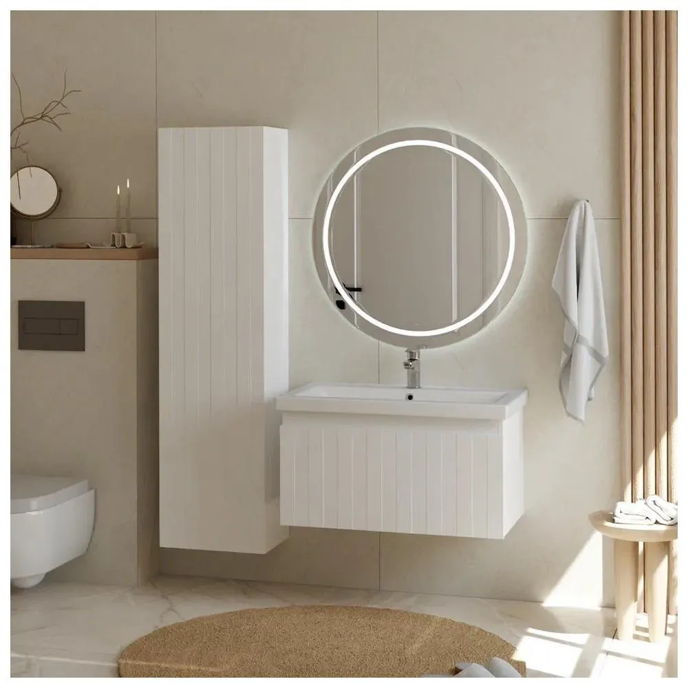 Тумба с раковиной напольная VIGO Finlay 333-com, 80 см