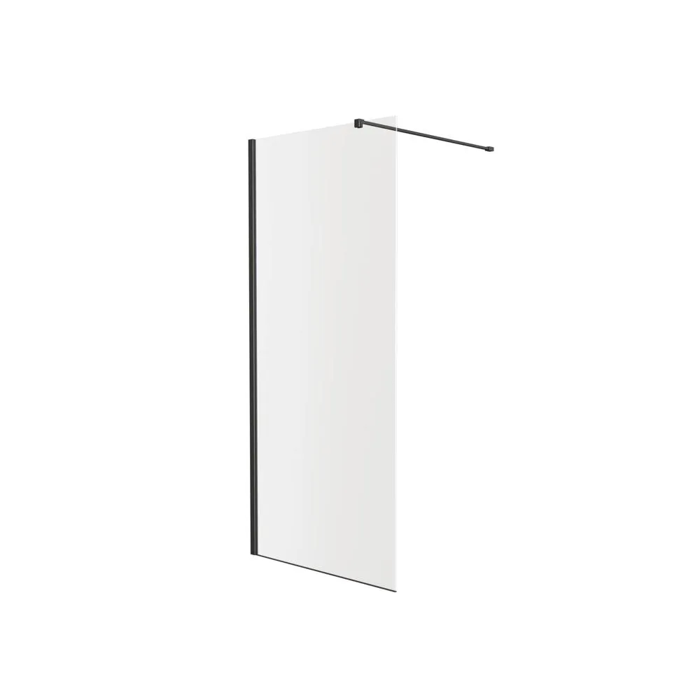 Душевая перегородка Knotlor WI090CG0GM 90х200, оружейная сталь