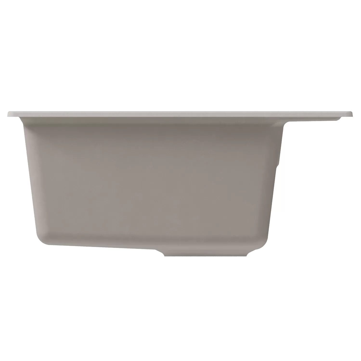 Мойка MIXLINE ML-GM28 белая (331)  450*500*190мм NEW (552181)