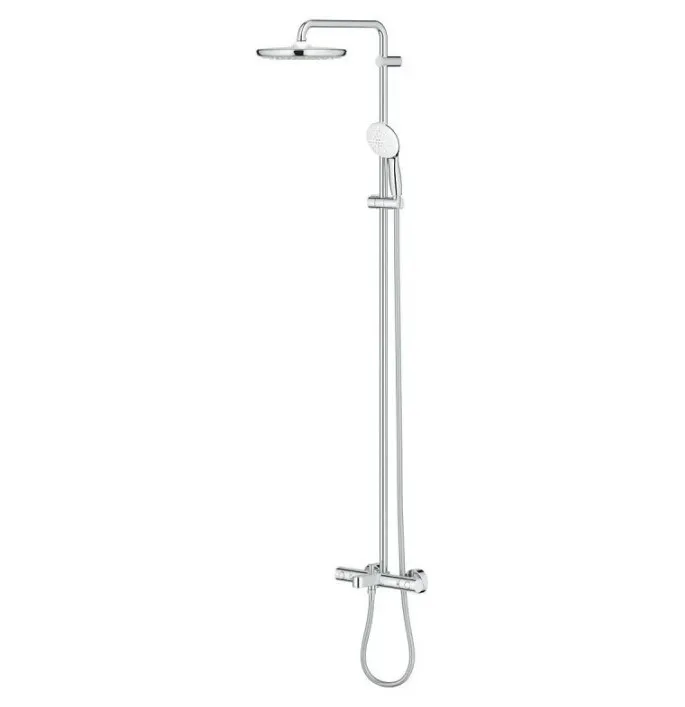 Душевая система GROHE Tempesta System 250 поворотная с термостатом, с изливом (26672001)