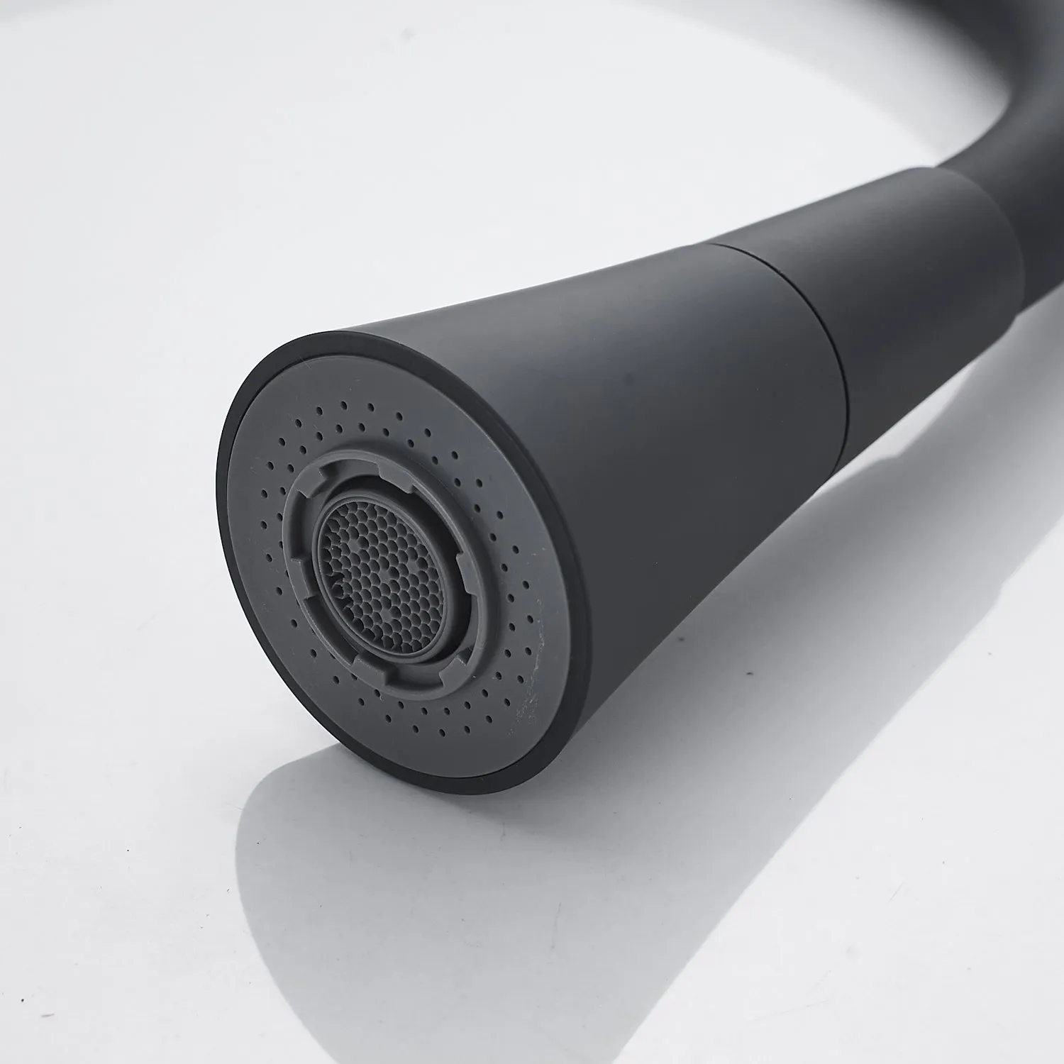 Смеситель для кухни с гибким изливом Shevanik S543H-3, черный