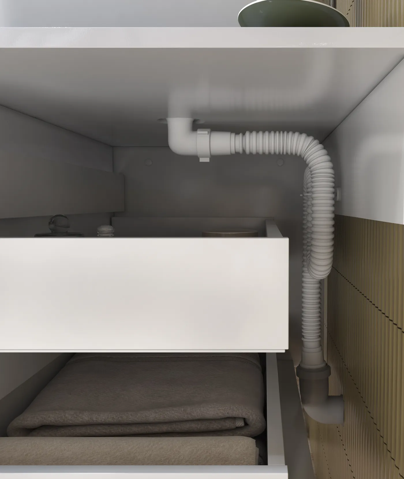 Тумба с раковиной подвесная VIGO Urban tp.URB.70.2Y, 70 см