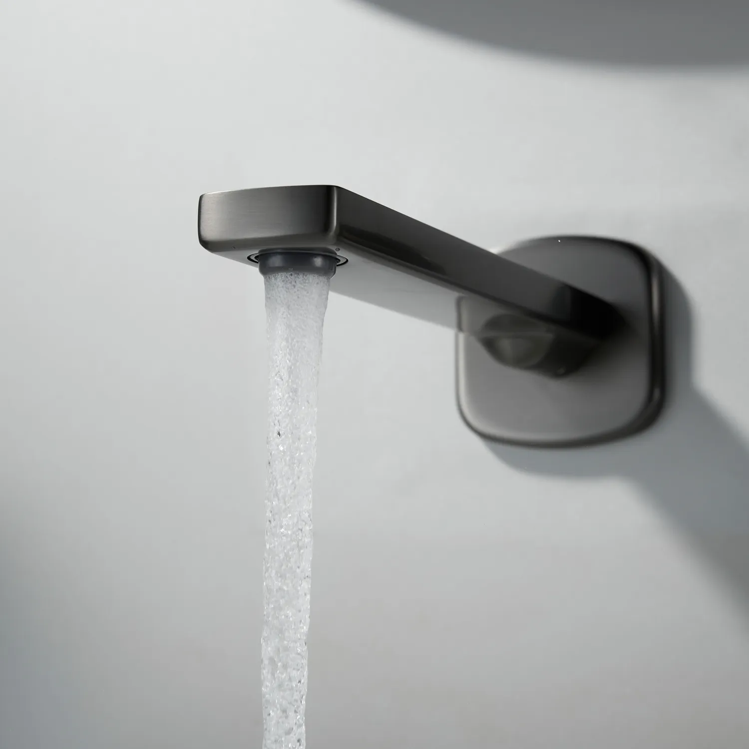 Смеситель для раковины встраиваемый Shevanik S9941T, оружейная сталь