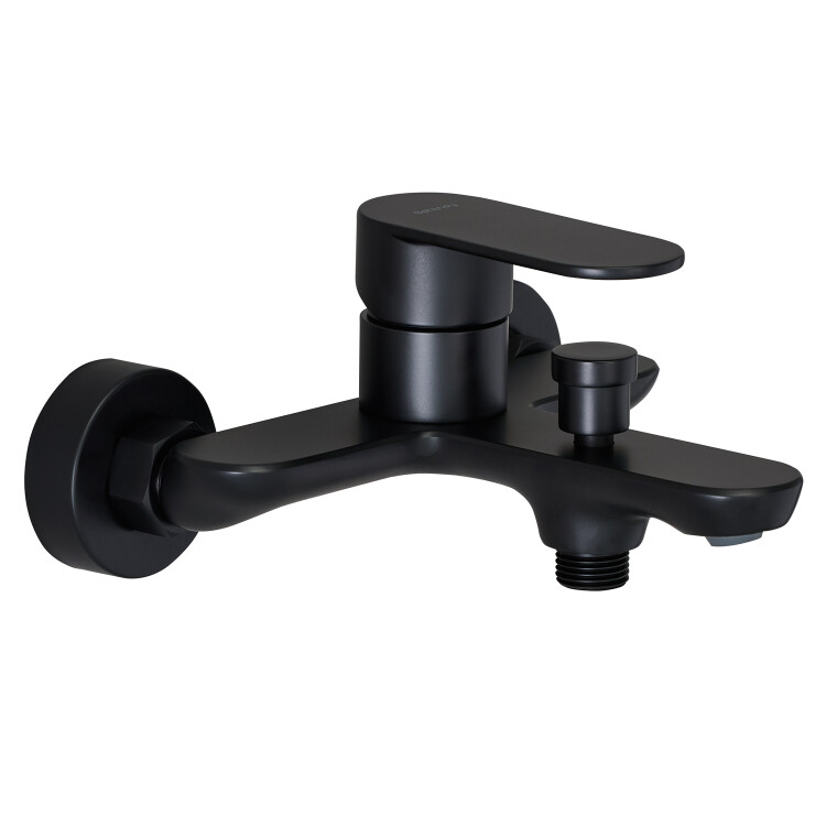 Смеситель для ванны Splendy Rest на 2 потребителя черный матовый (RE203N2K215BM)