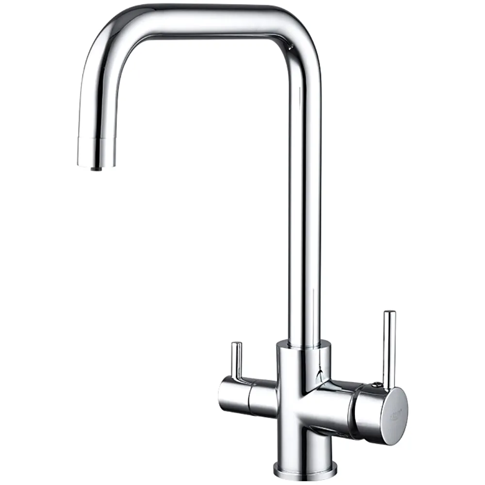 Смеситель для кухни с подключением фильтра FRUD R43054, хром