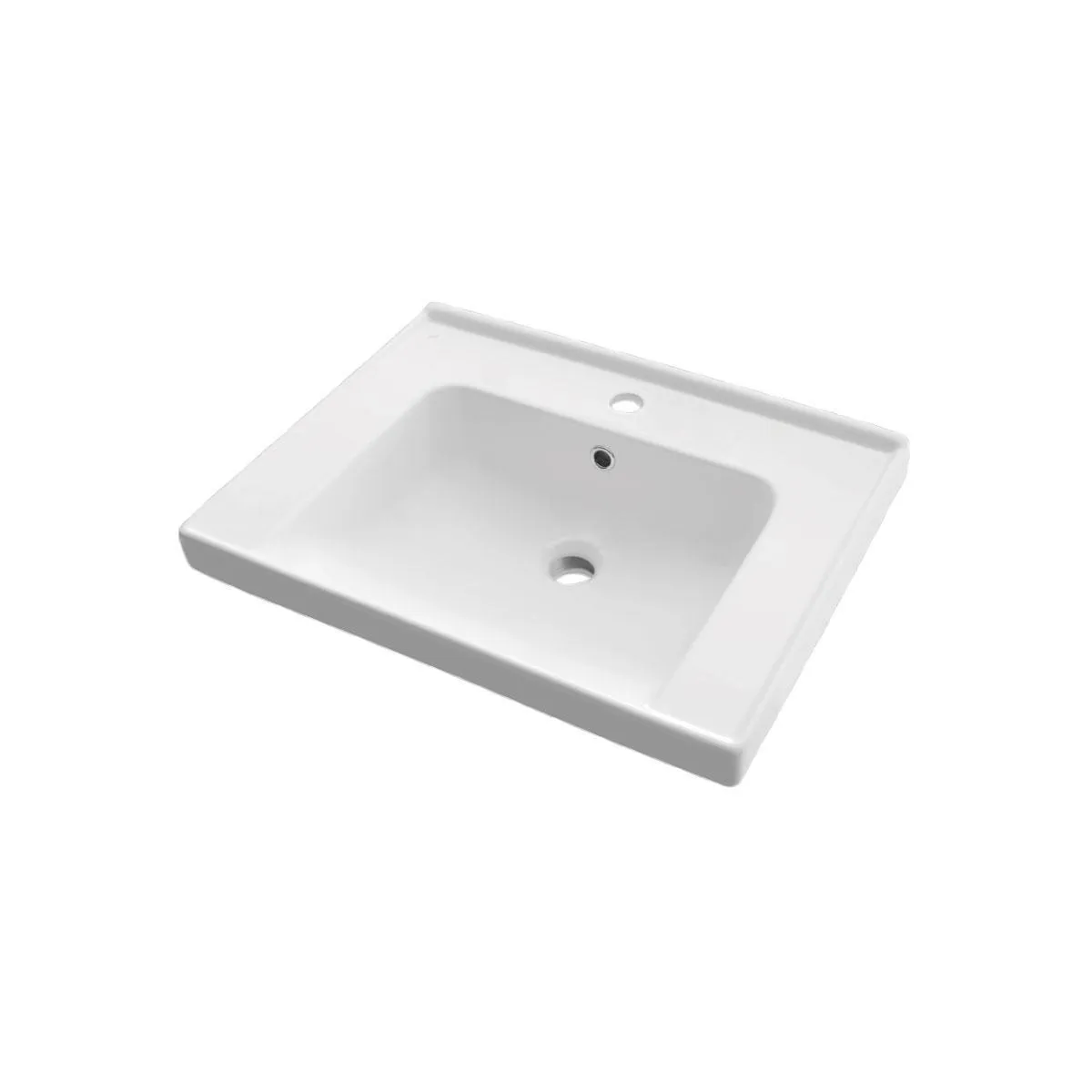 Тумба под раковину подвесная Dreja Perfecto 60 см, белый