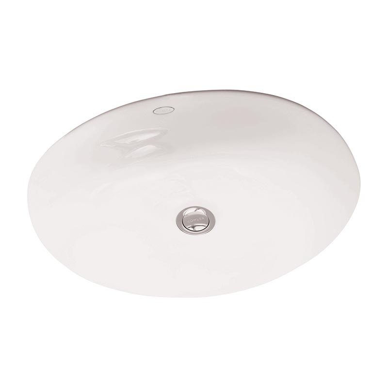 Раковина встраиваемая Jacob Delafon Caxton E2210-0 снизу 49x41 cm, белая с отв перелива