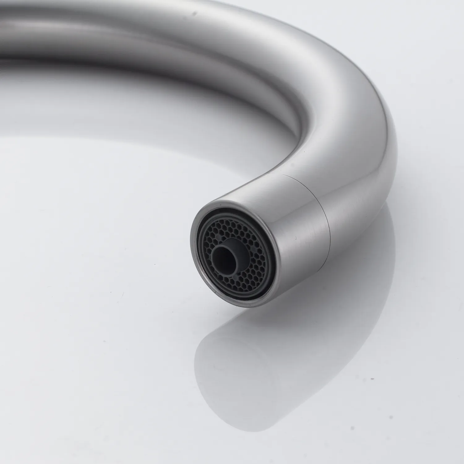 Смеситель для кухни с подключением фильтра Shevanik S428L, сатин