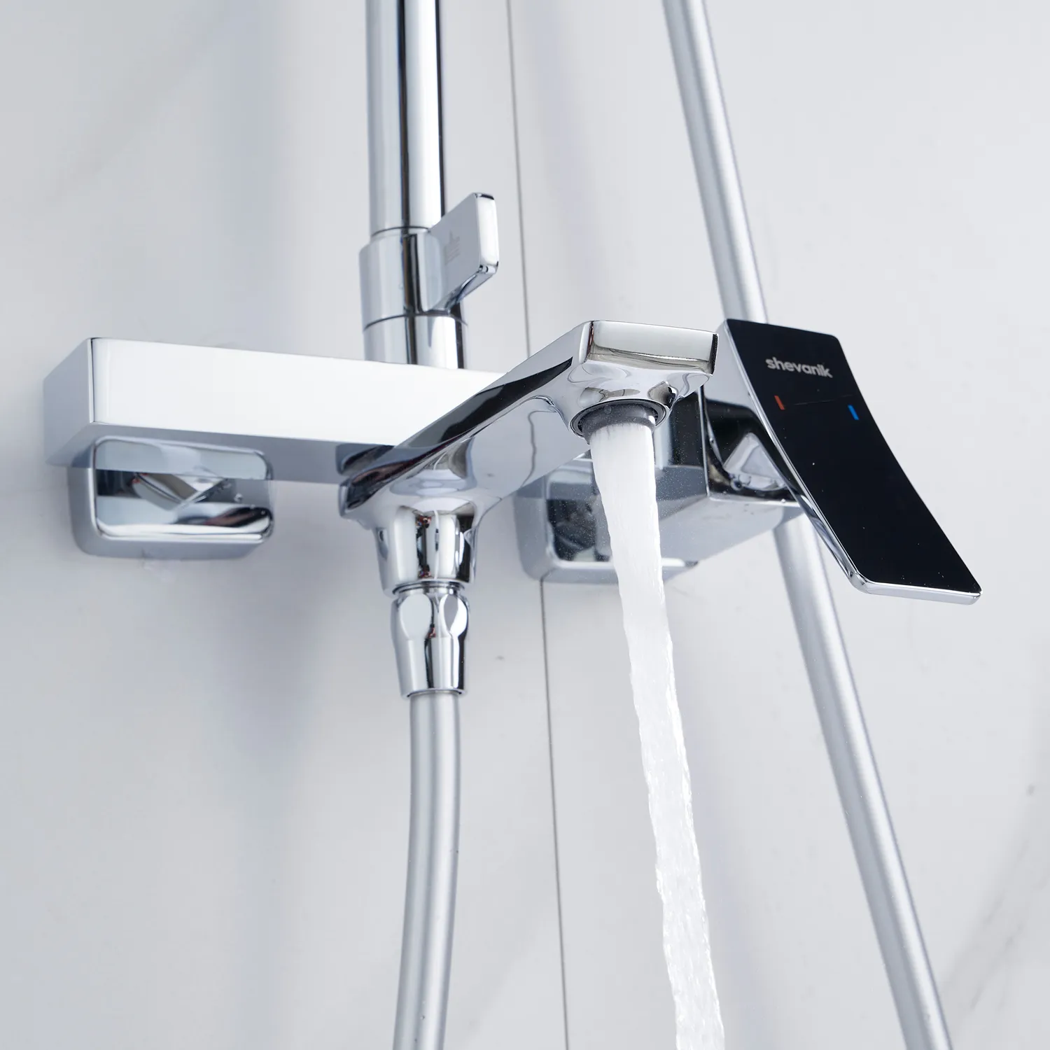 Душевая система Shevanik S4436, хром