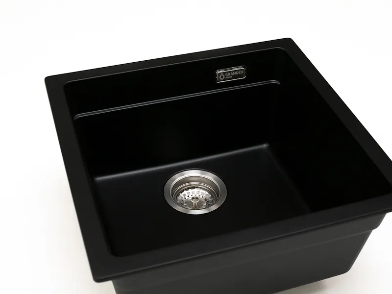 Кухонная мойка Grandex Aqua Comfort 500104, черный