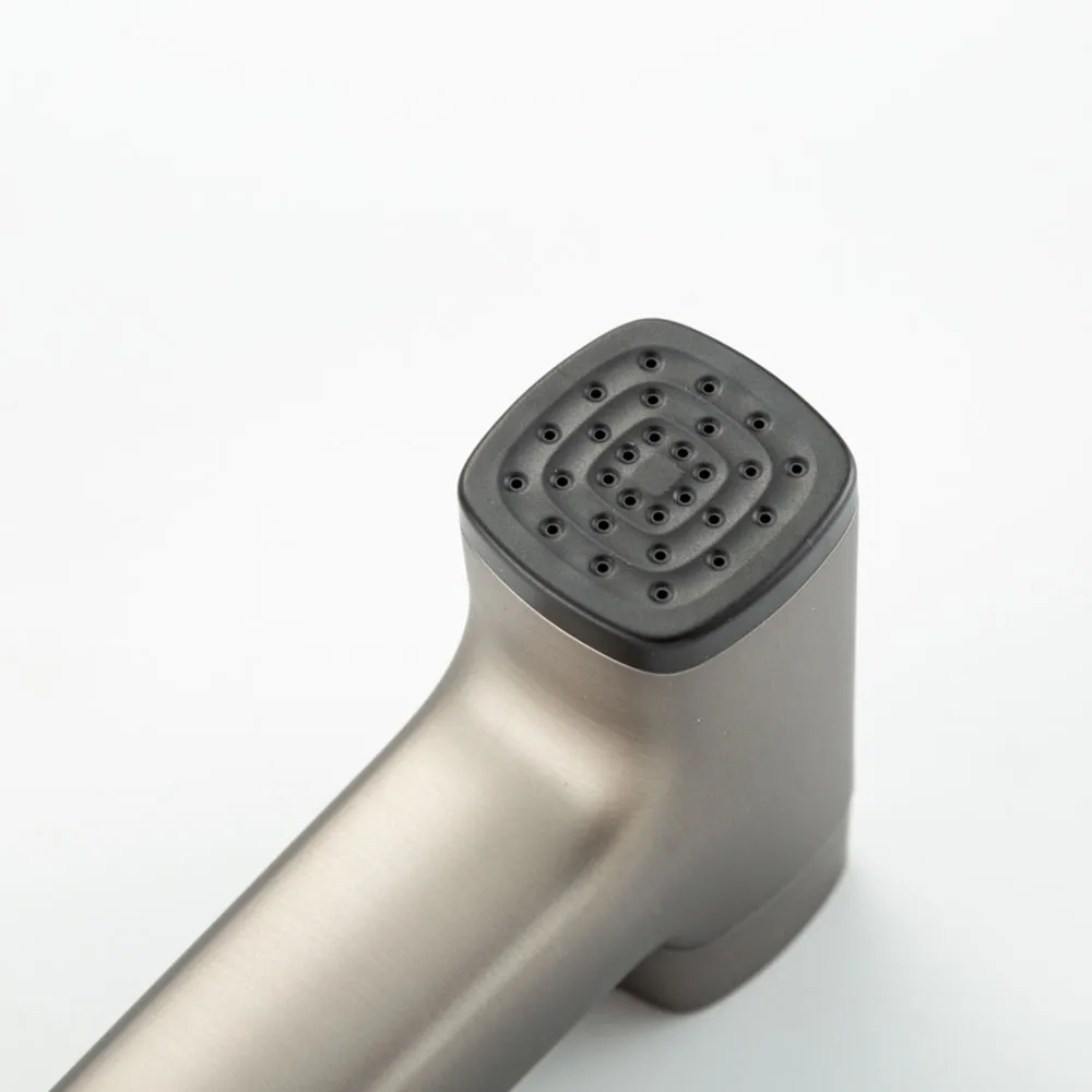 Гигиенический душ со смесителем FRAP F7591-29, оружейная сталь