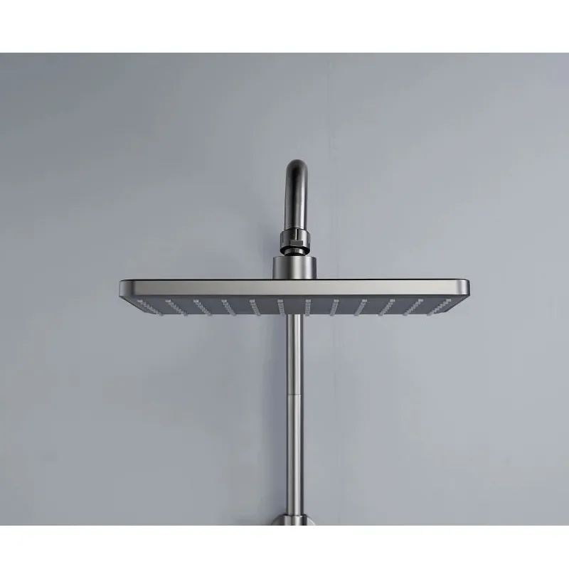 Душевая система Knotlor KN-62/GM, вороненая сталь