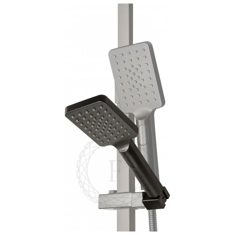 Душевая система FILARETE Waterfall FL2010BG, графит