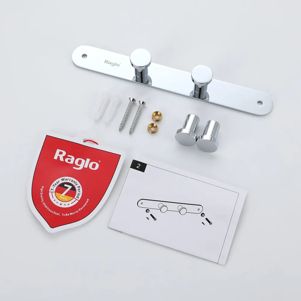 Крючок для полотенец Raglo R300.054 четверной,хром