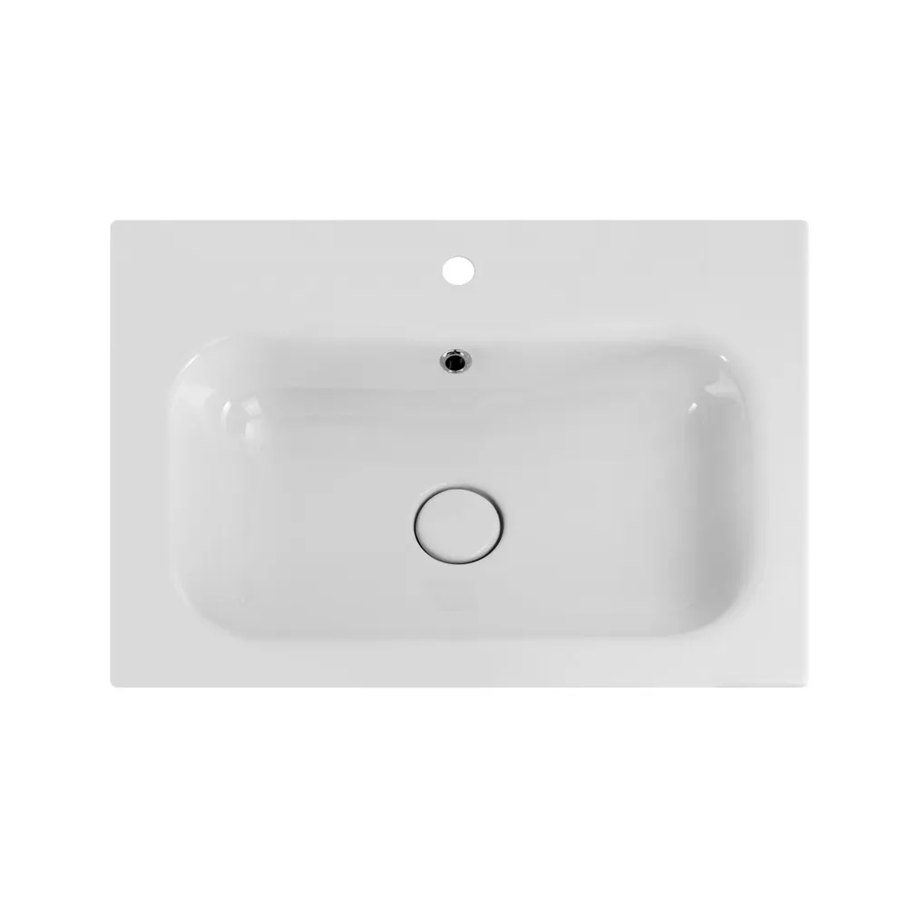 Керамическая раковина Cezares Duet 600х460х20 (CZR-NAT-60-LVB)
