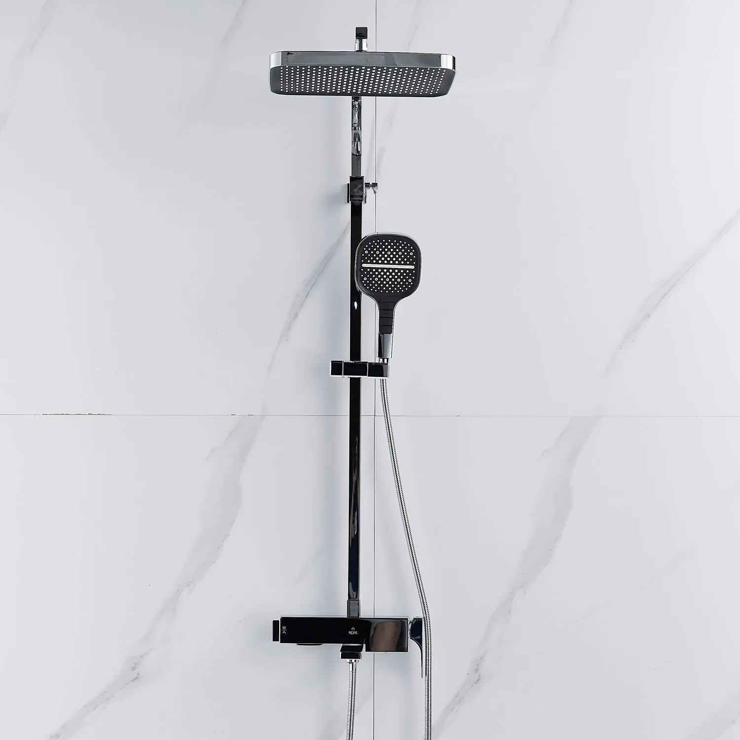 Душевая система Rose R1056, хром