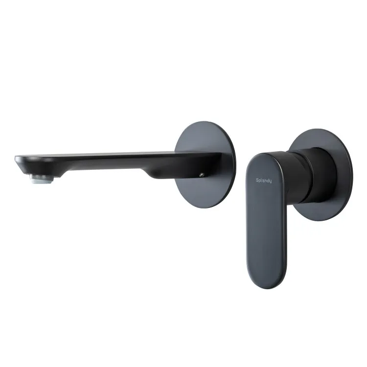 Смеситель для раковины Splendy Rest черный матовый (RE201190UK2BM)