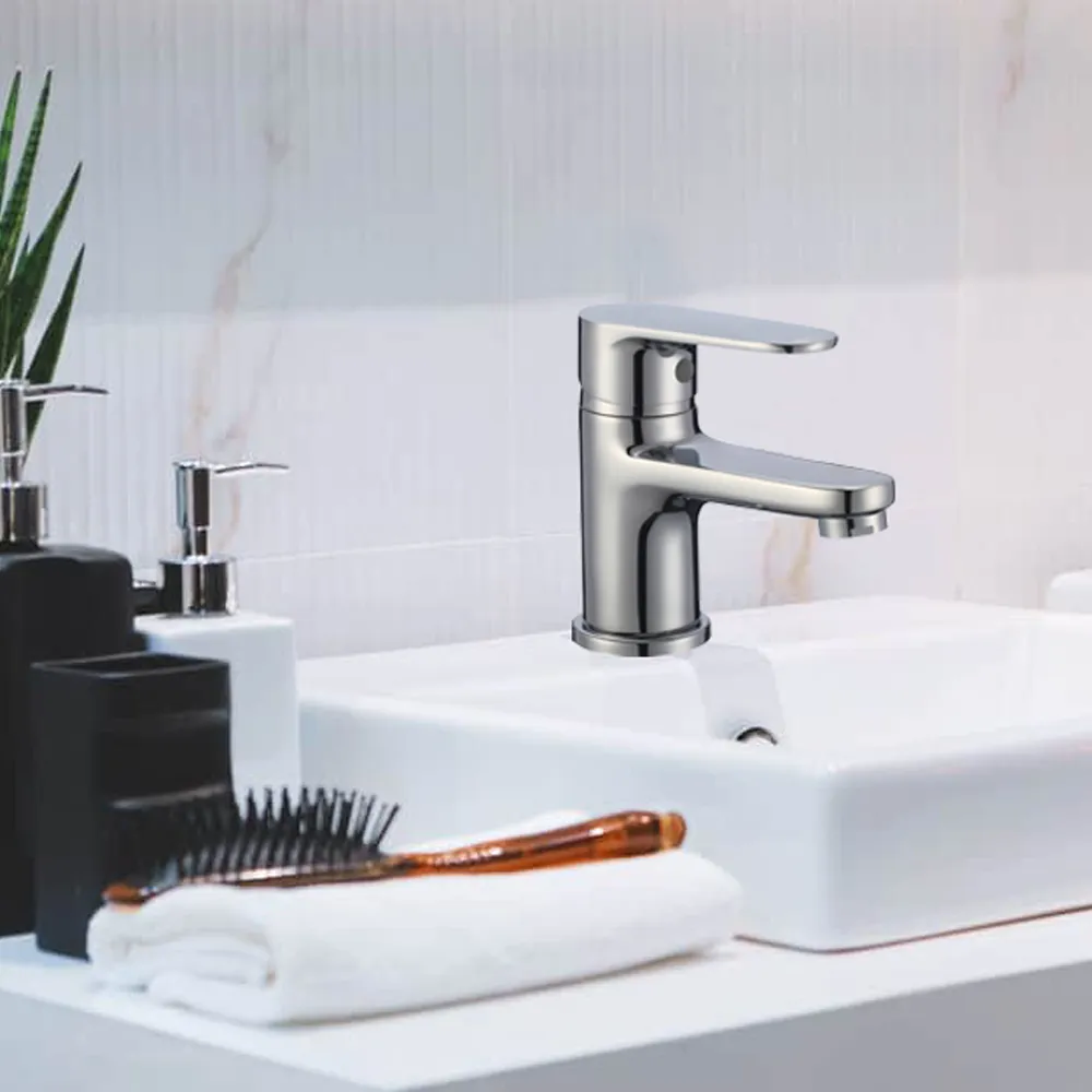 Смеситель для раковины WesnaArt NATUR NAT07-210, хром