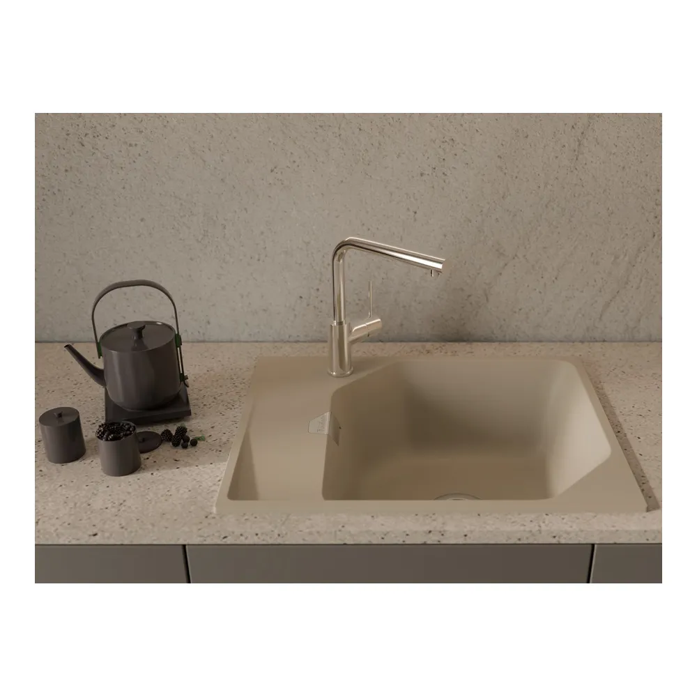 Кухонная мойка Rivelato LOCUS LS-65, темно-бежевый