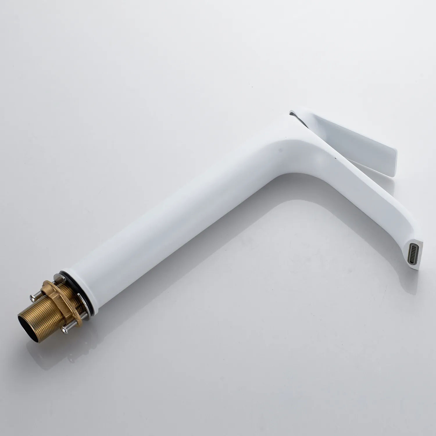 Смеситель для раковины высокий Shevanik S4111C, белый