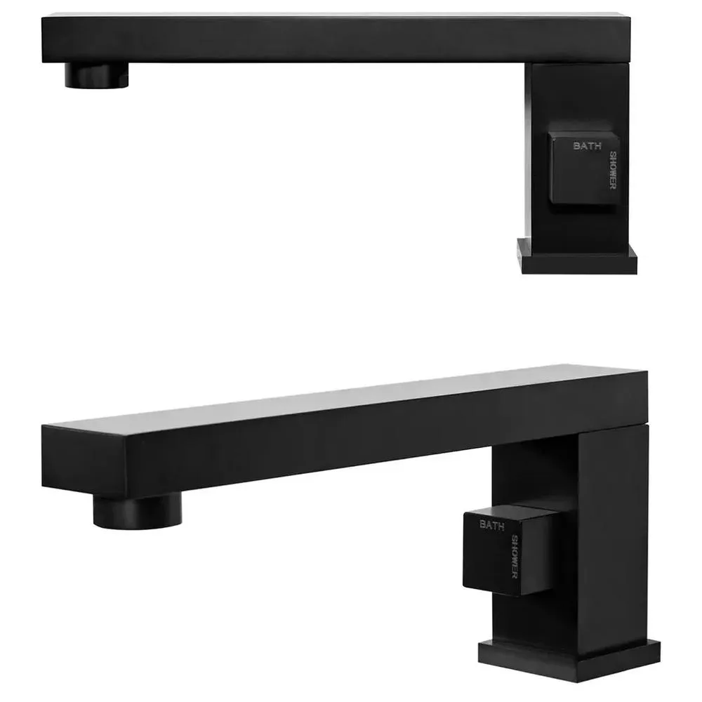 Смеситель на борт ванны Groсenberg GB6008BL, черный