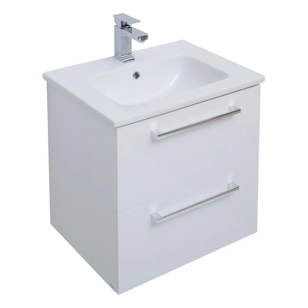 Тумба под раковину подвесная Dreja Gio 60 см, белый