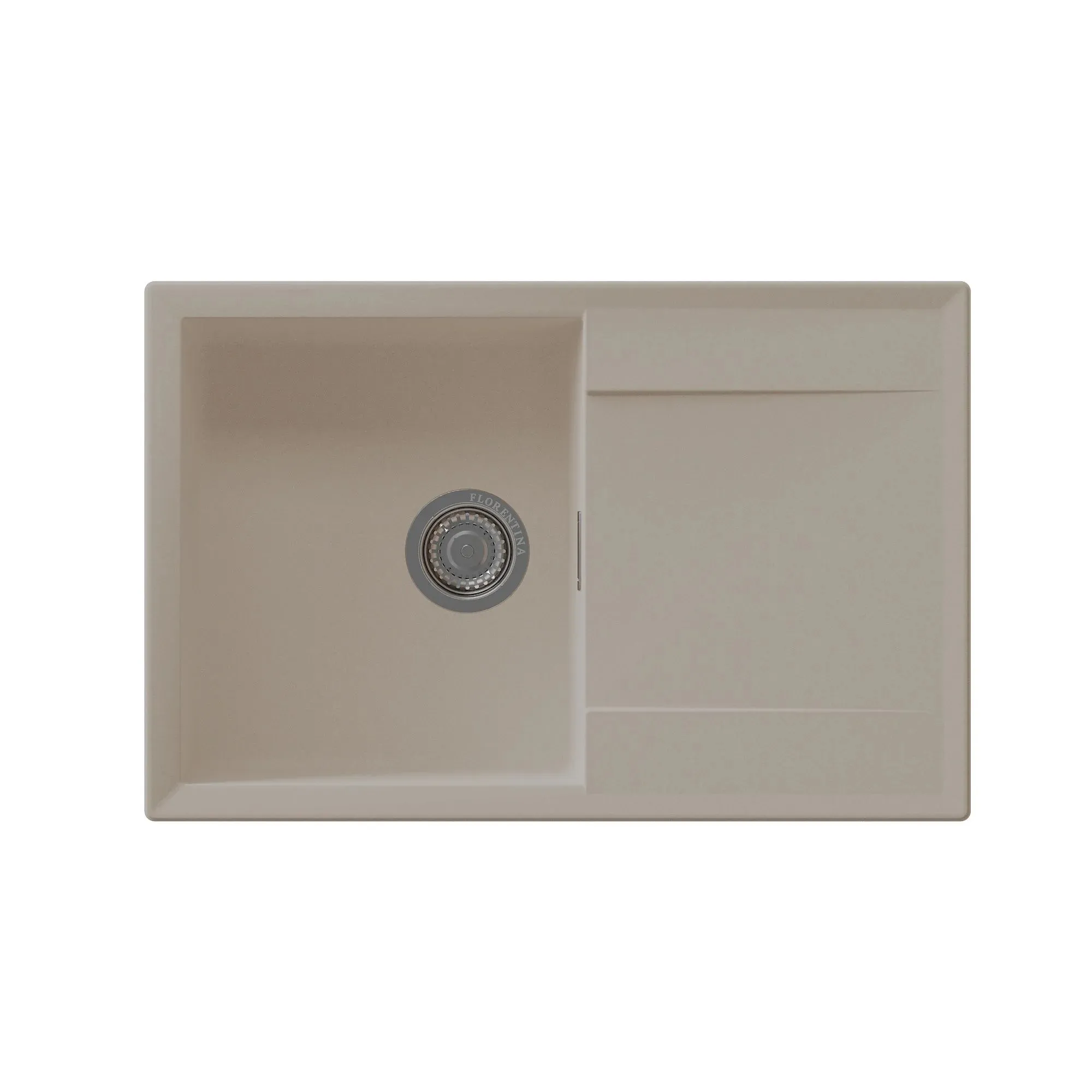 Кухонная мойка Florentina ТОСКАНА 17.050.C0780.104, бежевый