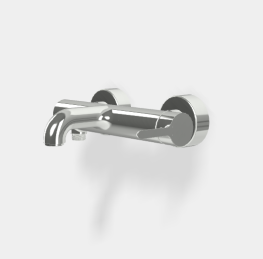 Смеситель для ванны и душа Fima Carlo Frattini Snap, хром (F3114/1CR)