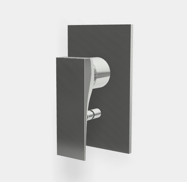 Смеситель для душа Fima Carlo Frattini Zeta, на 2 потребителя, хром (F3969X2CR)