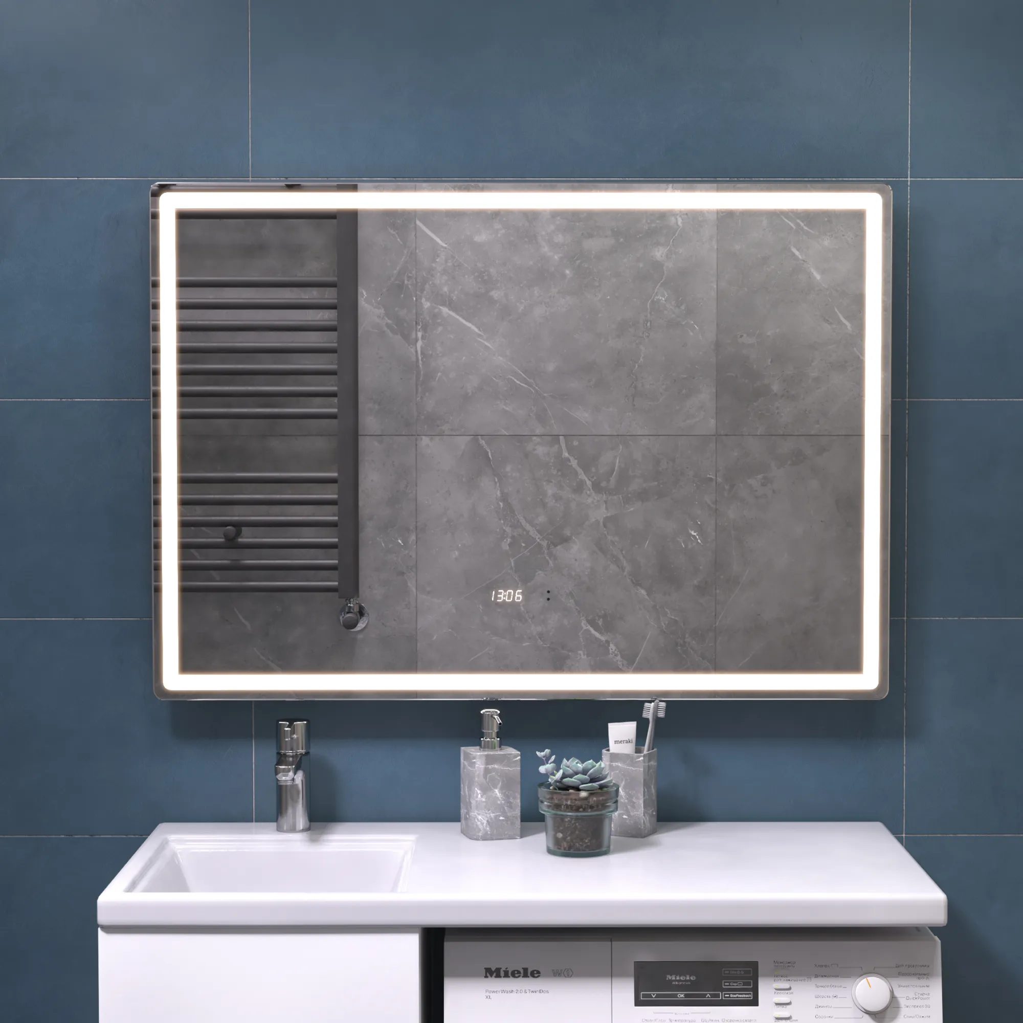 Зеркало VIGO Geometry Luxe 1000  (211)