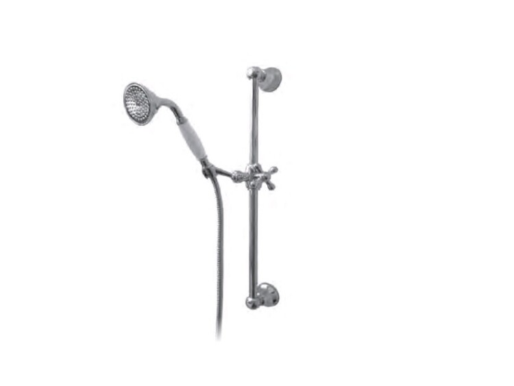 Душевой гарнитур Nicolazzi Teide White Ceramics, 545, Polished Nickel (5521 NL)