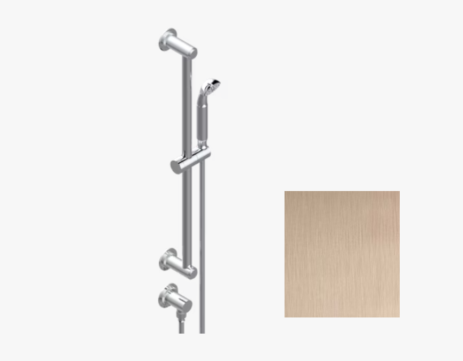 Душевой гарнитур THG Hamptons with lever handles 55, Umber matt PVD (G4S H67 58)