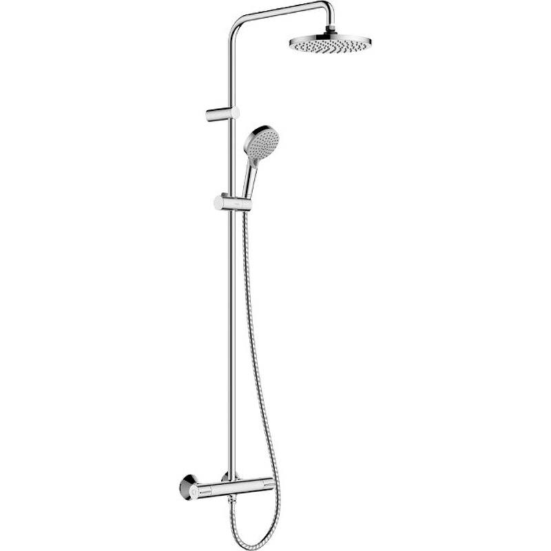 Душевая система HANSGROHE Vernis Blend Showerpipe Green 230 1jet с термостатом, хром (26318000)
