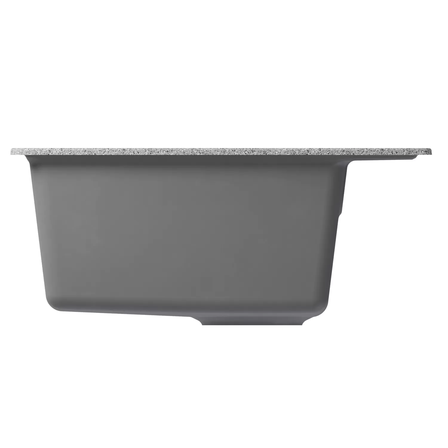Мойка MIXLINE ML-GM28 темно-серая (309)  450*500*190мм NEW (552097)