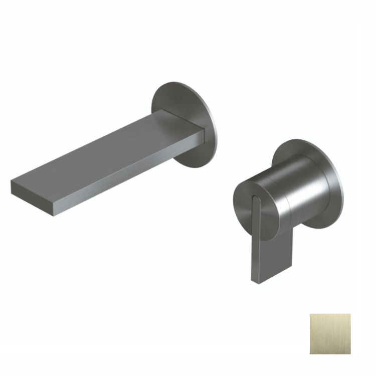 Смеситель для раковины Ritmonio DOT316, Brushed Champagne Stainless Steel PVD (PR50AL201F44)