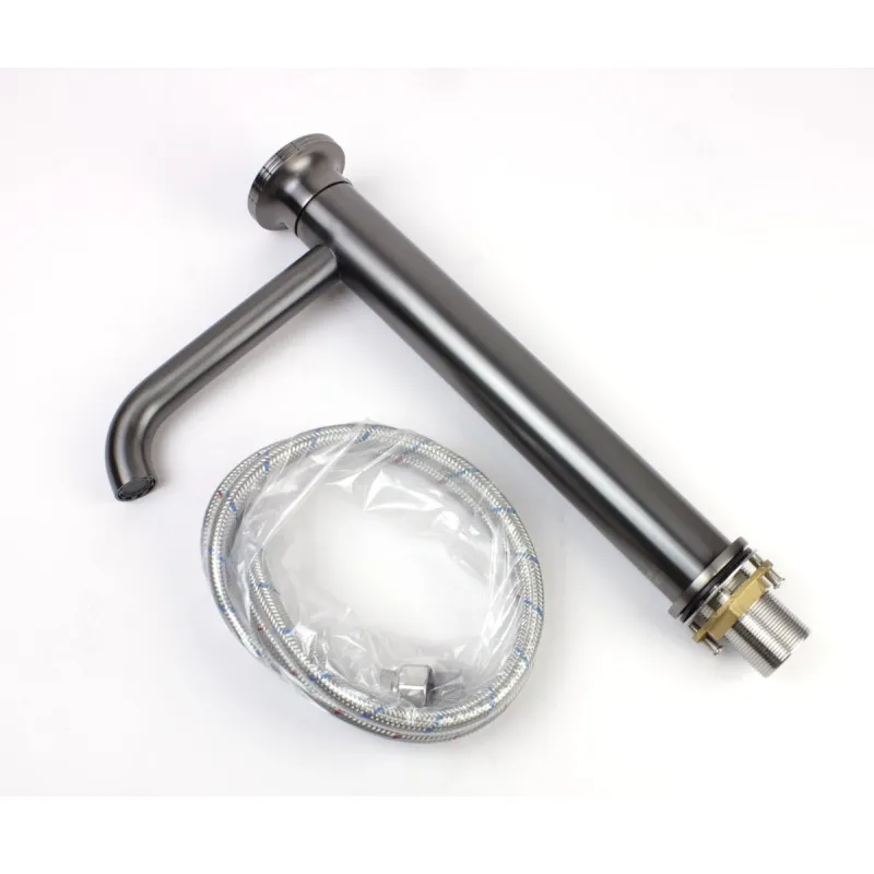 Смеситель для раковины Bronze de Luxe 9008GM-G, графит/зеленый