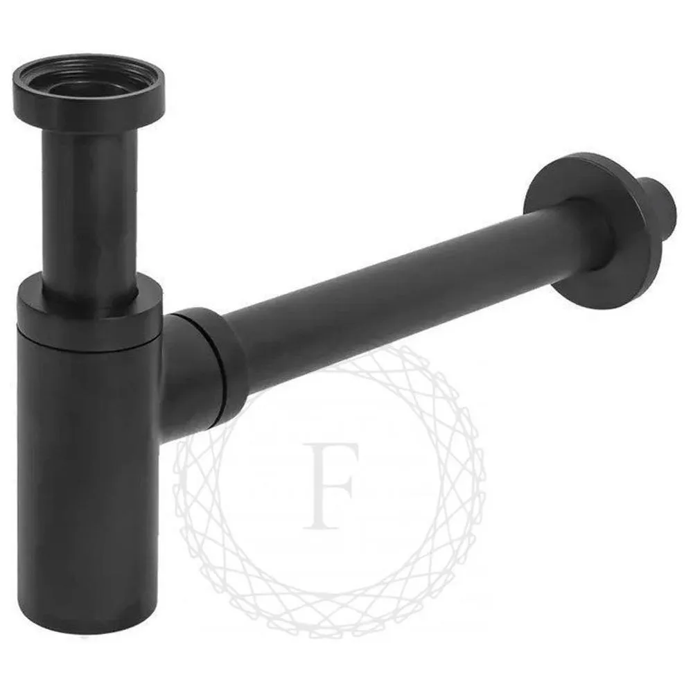 Сифон для раковины FILARETE FL70BL, черный