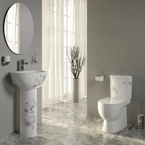 Умывальник Sanita Luxe Art Flora ARTSLWB10
