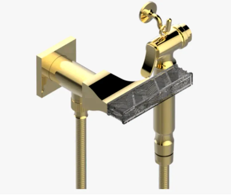 Гигиенический душ THG Vegetal, золото светлое (U5F F30 5840/8)